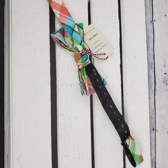 Bow Tie Tuesday Cream Pink Blue Green Pastel Tie - Picture 7 of 7